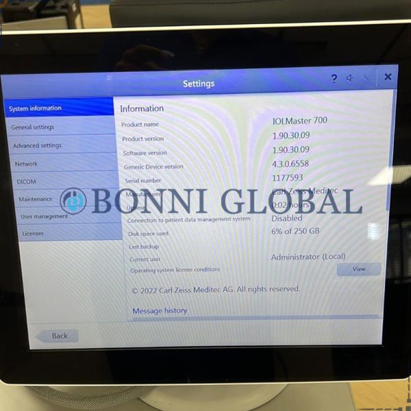 Carl Zeiss IOL MASTER 700 Optical Biometry - Image 6